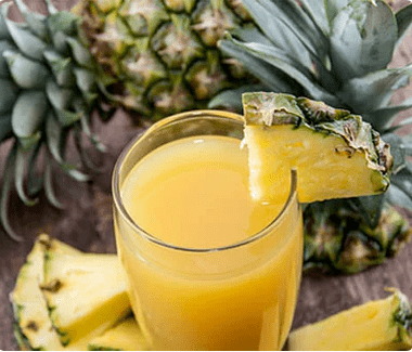 Régime alimentaire à boire aux ananas